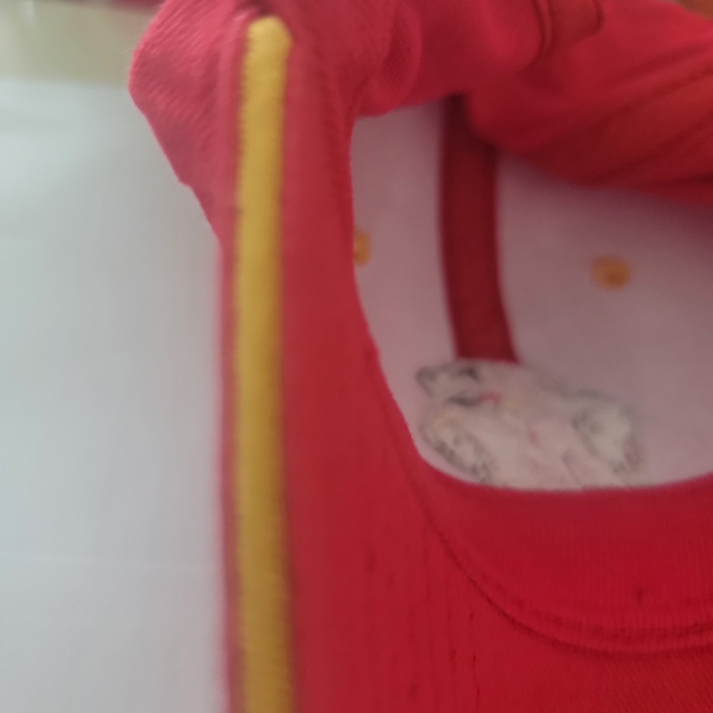 Red Baseball Cap with Gold Terrapins Logo - Picture 7 of 8